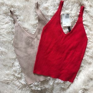Bundle of 2 H&M tanks
